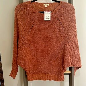 Burnt Orange Baggy Sweater